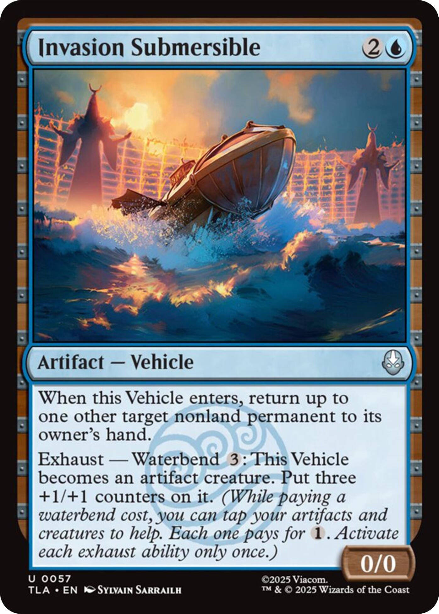 Image for Invasion Submersible (57) (TLA) - Magic: The Gathering