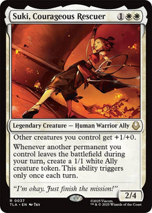 Image for Suki, Courageous Rescuer (37) (TLA) - Magic: The Gathering