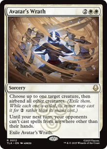 Image for Avatar's Wrath (12) (TLA) - Magic: The Gathering