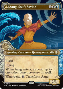 Image for Aang, Swift Savior (Showcase) (347) (TLA) - Magic: The Gathering