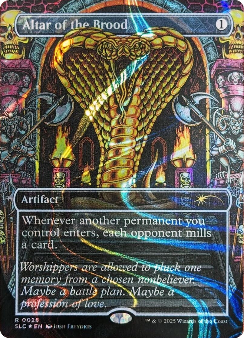 Image for Altar of the Brood (Halo Foil) (28) (SLC) - Magic: The Gathering