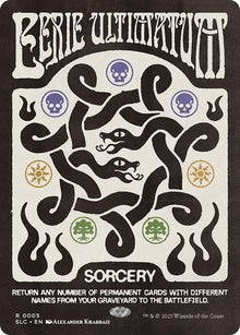 Image for Eerie Ultimatum (5) (SLC) - Magic: The Gathering