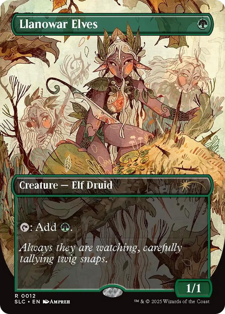 Image for Llanowar Elves (12) (SLC) - Magic: The Gathering