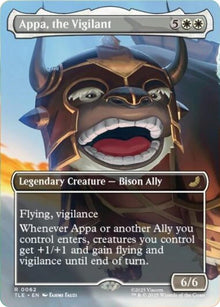 Image for Appa, the Vigilant (Borderless) (62) (TLE) - Magic: The Gathering