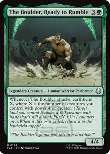 Image for The Boulder, Ready to Rumble (168) (TLA) - Magic: The Gathering