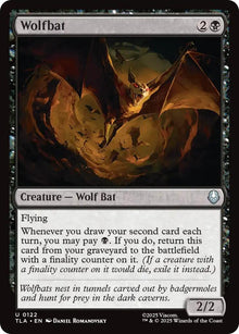 Image for Wolfbat (122) (TLA) - Magic: The Gathering