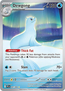 Image for Dewgong (097/094) (PFL) - Pokemon