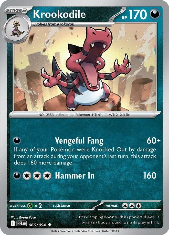 Krookodile (066/094) (PFL)