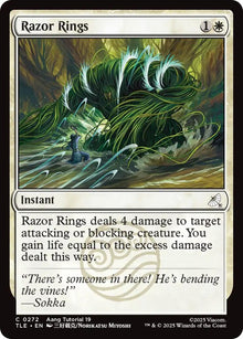 Image for Razor Rings (272) (TLE) - Magic: The Gathering