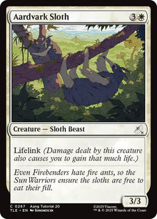 Image for Aardvark Sloth (0267) (267) (TLE) - Magic: The Gathering