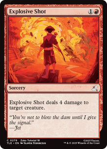 Image for Explosive Shot (0279) (279) (TLE) - Magic: The Gathering