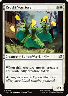 Image for Kyoshi Warriors (26) (TLA) - Magic: The Gathering