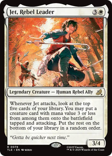 Image for Jet, Rebel Leader (78) (TLE) - Magic: The Gathering