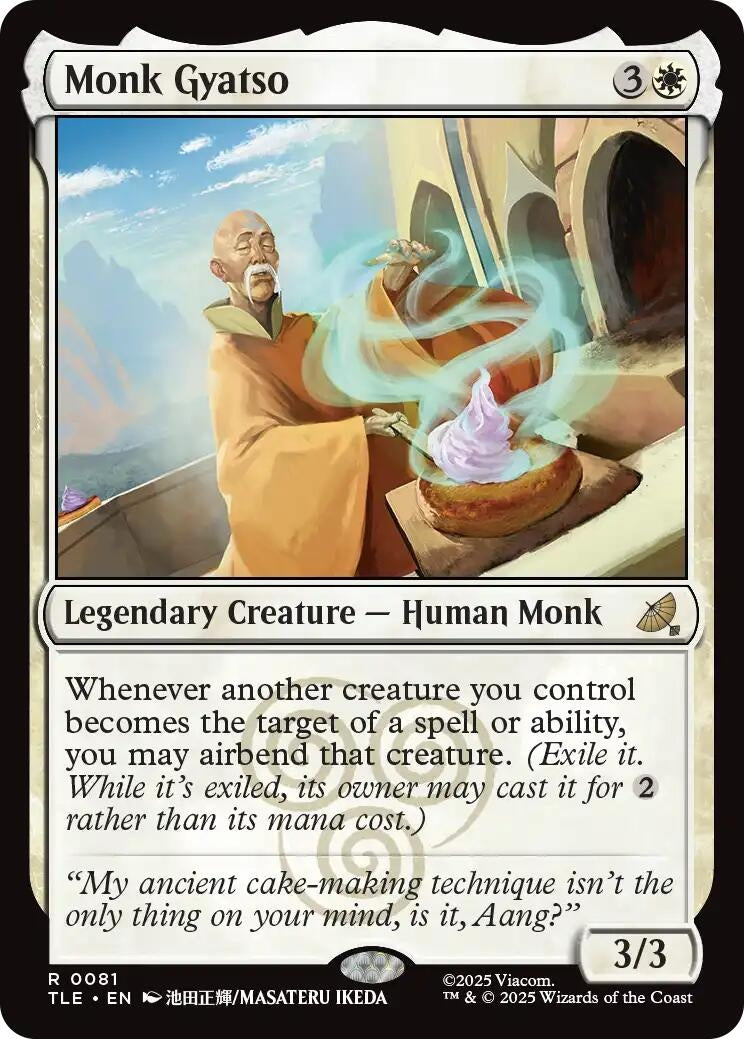 Image for Monk Gyatso (81) (TLE) - Magic: The Gathering