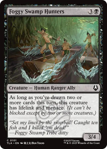 Image for Foggy Swamp Hunters (101) (TLA) - Magic: The Gathering