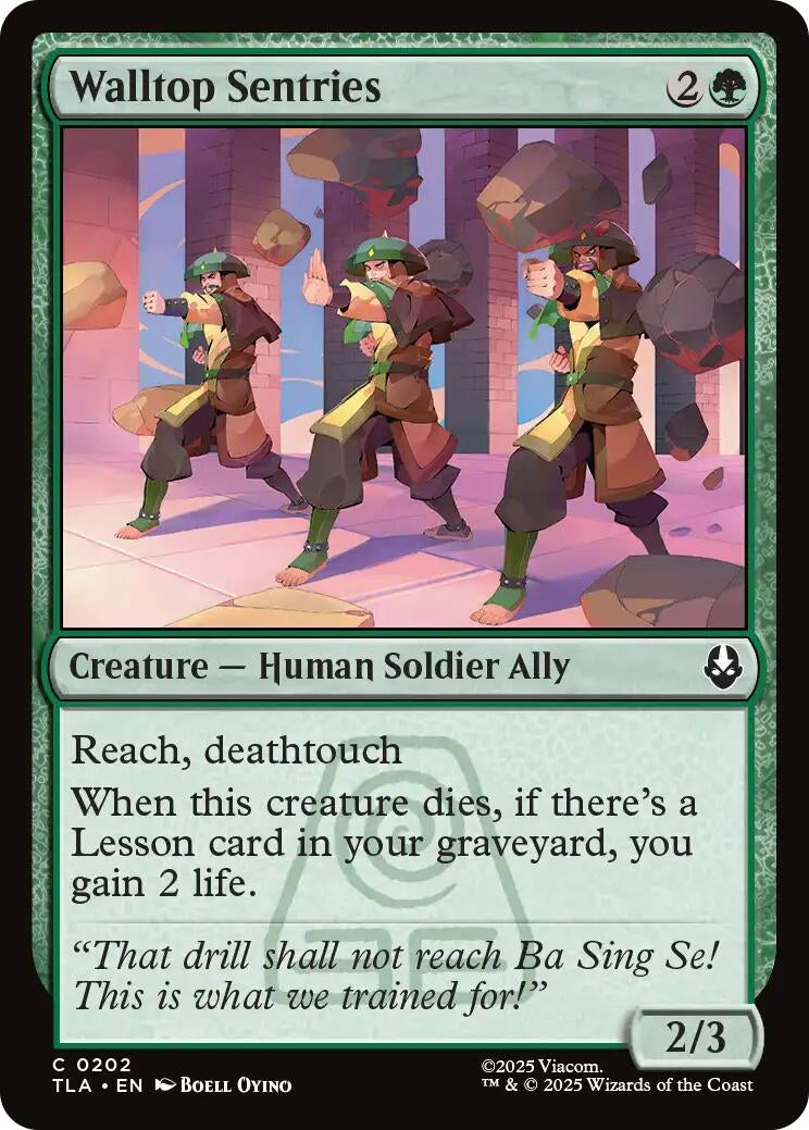 Image for Walltop Sentries (202) (TLA) - Magic: The Gathering