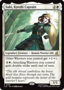 Image for Suki, Kyoshi Captain (85) (TLE) - Magic: The Gathering