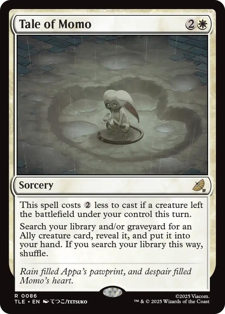 Image for Tale of Momo (86) (TLE) - Magic: The Gathering