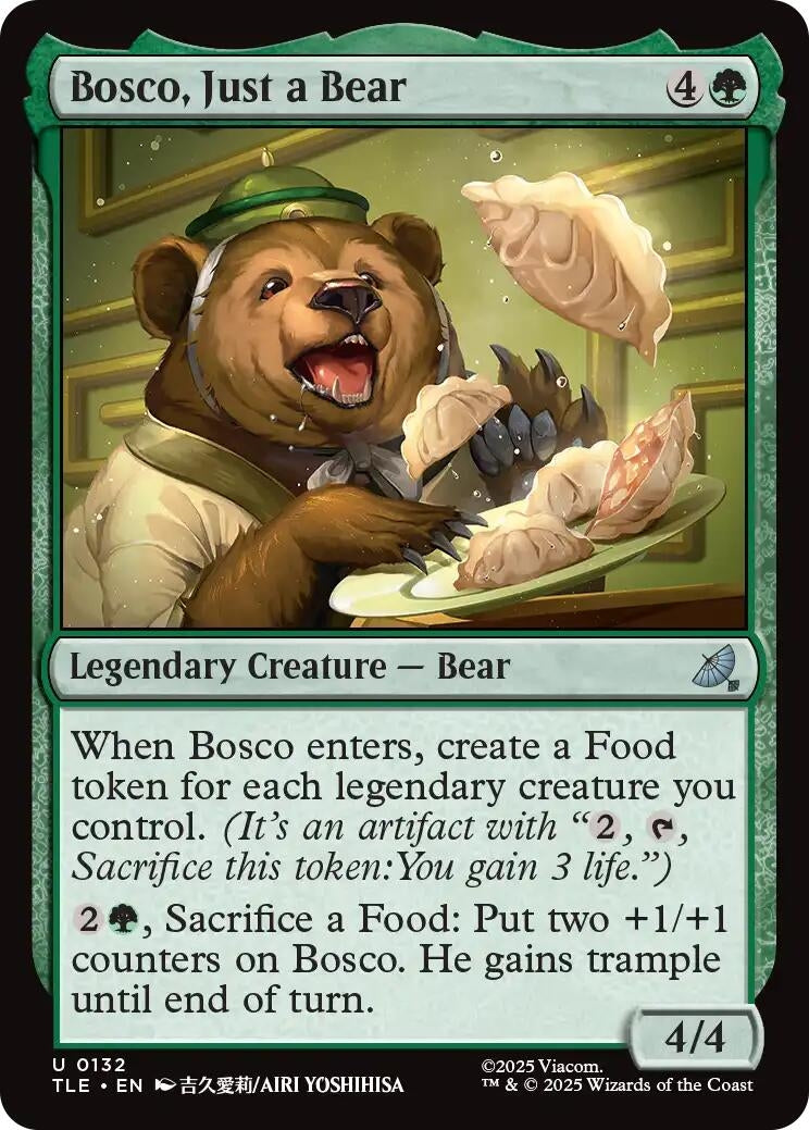Image for Bosco, Just a Bear (132) (TLE) - Magic: The Gathering