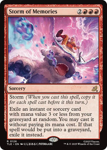 Image for Storm of Memories (126) (TLE) - Magic: The Gathering