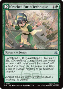 Image for Cracked Earth Technique (135) (TLE) - Magic: The Gathering