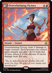 Image for Overwhelming Victory (123) (TLE) - Magic: The Gathering