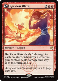 Image for Reckless Blaze (124) (TLE) - Magic: The Gathering