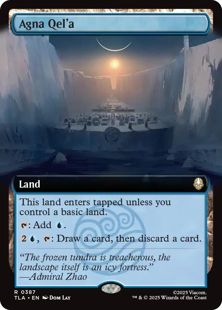 Image for Agna Qel'a (Extended Art) (387) (TLA) - Magic: The Gathering