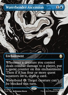 Image for Waterbender Ascension (Borderless) (310) (TLA) - Magic: The Gathering