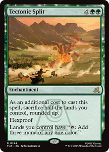 Image for Tectonic Split (144) (TLE) - Magic: The Gathering