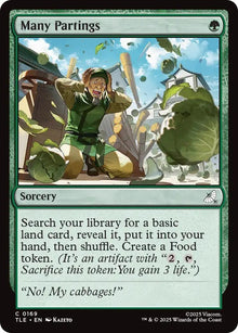 Image for Many Partings (169) (TLE) - Magic: The Gathering