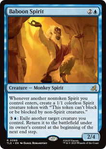 Image for Baboon Spirit (89) (TLE) - Magic: The Gathering