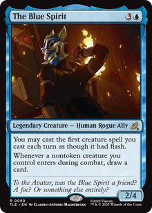 Image for The Blue Spirit (90) (TLE) - Magic: The Gathering