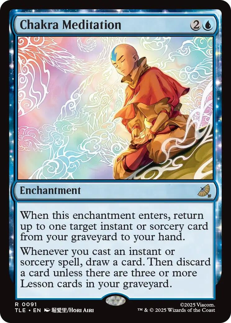 Image for Chakra Meditation (91) (TLE) - Magic: The Gathering