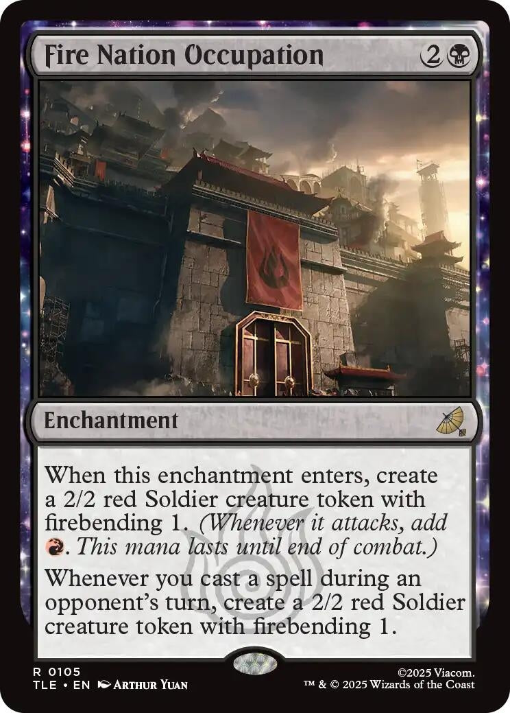 Image for Fire Nation Occupation (105) (TLE) - Magic: The Gathering