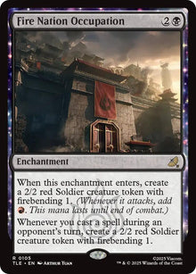 Image for Fire Nation Occupation (105) (TLE) - Magic: The Gathering