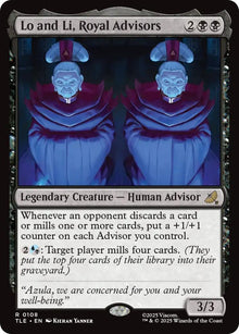 Image for Lo and Li, Royal Advisors (108) (TLE) - Magic: The Gathering