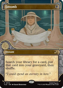 Image for Entomb (Showcase) (310) (TLE) - Magic: The Gathering