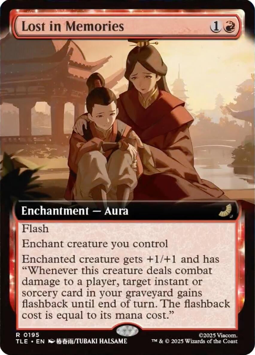 Image for Lost in Memories (Extended Art) (195) (TLE) - Magic: The Gathering