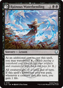 Image for Ruinous Waterbending (118) (TLA) - Magic: The Gathering