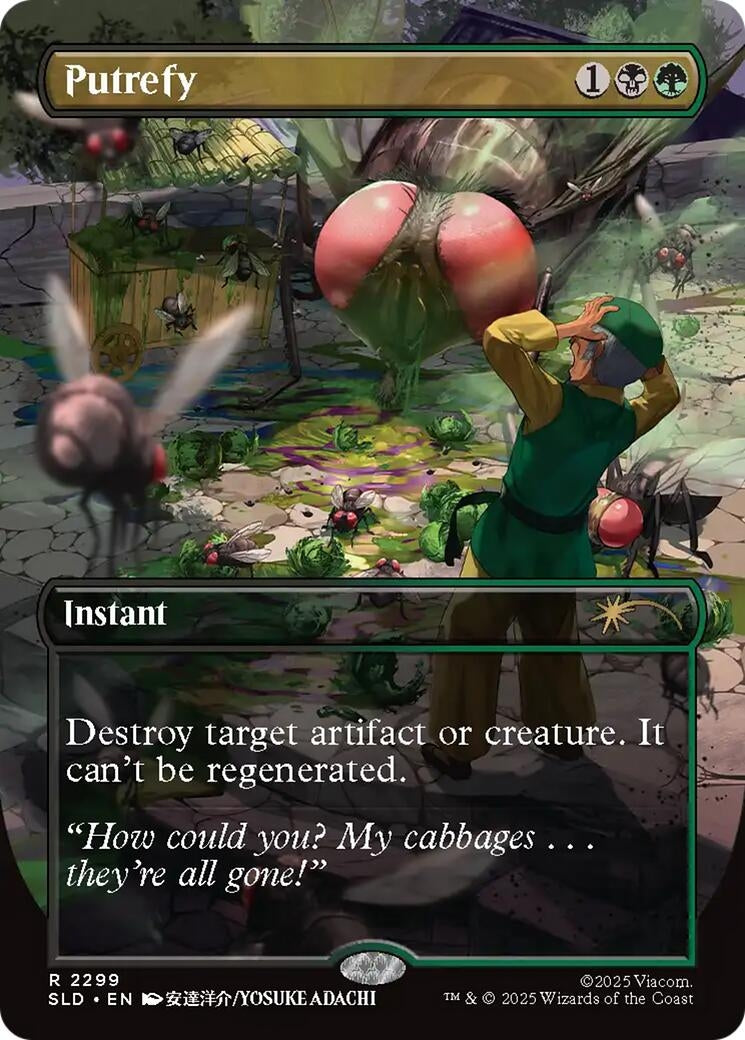Image for Putrefy (2299) (SLD) - Magic: The Gathering