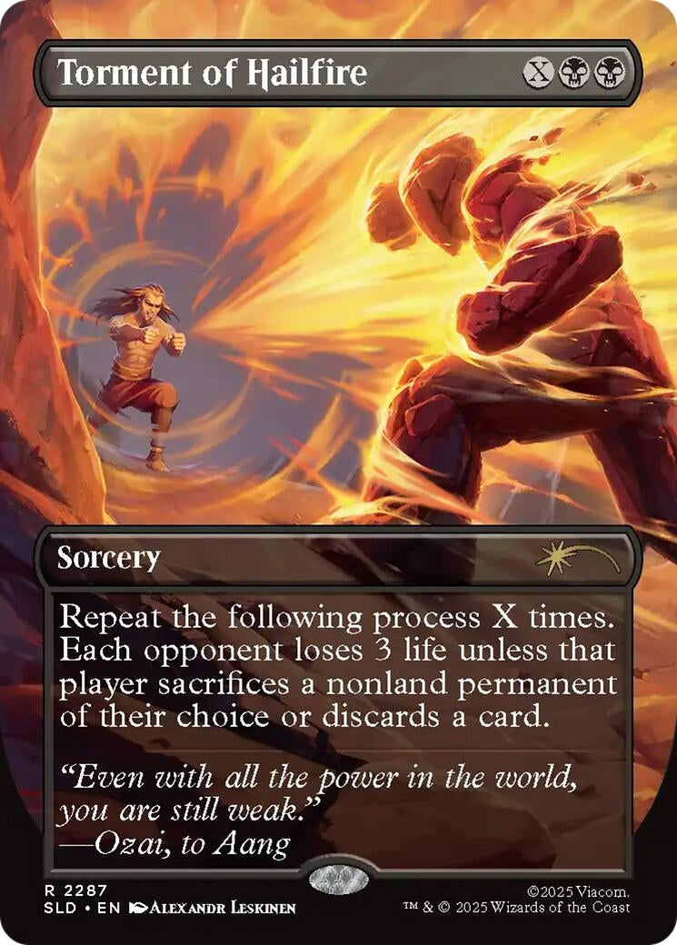Image for Torment of Hailfire (2287) (2287) (SLD) - Magic: The Gathering