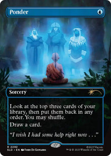 Image for Ponder (2292) (2292) (SLD) - Magic: The Gathering