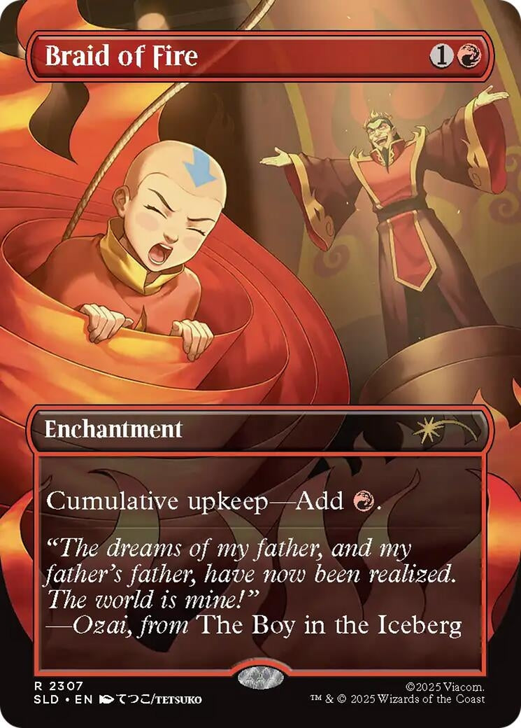 Image for Braid of Fire (2307) (2307) (SLD) - Magic: The Gathering