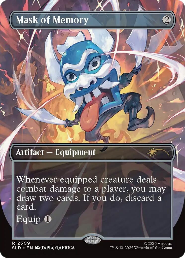 Image for Mask of Memory (2309) (SLD) - Magic: The Gathering