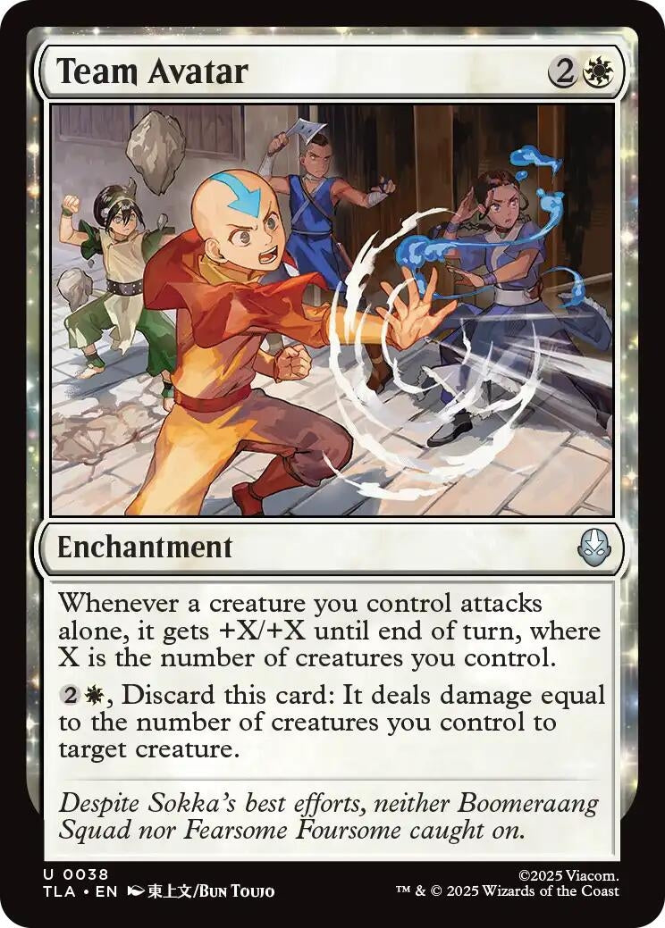 Image for Team Avatar (38) (TLA) - Magic: The Gathering