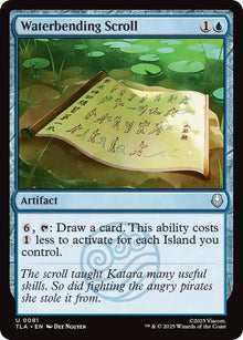 Image for Waterbending Scroll (81) (TLA) - Magic: The Gathering