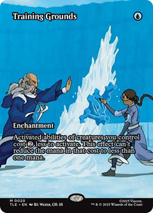 Image for Training Grounds (Borderless) (20) (TLE) - Magic: The Gathering
