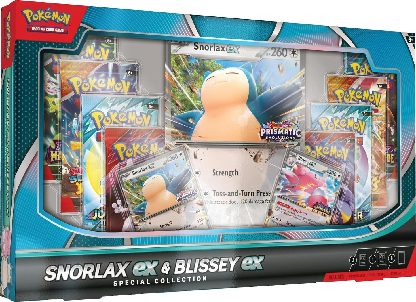 Image for Snorlax ex & Blissey ex Special Collection - Pokemon
