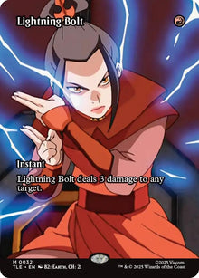 Image for Lightning Bolt (Borderless) (32) (TLE) - Magic: The Gathering